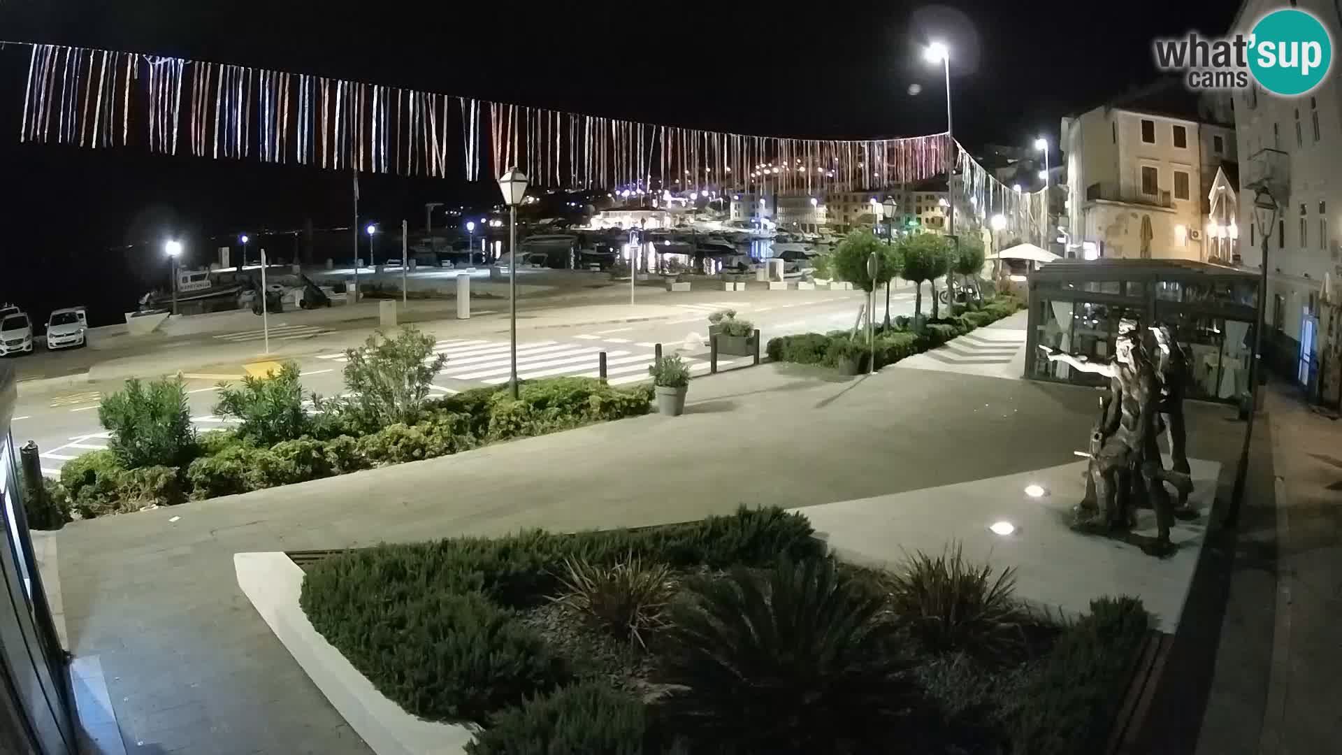 Live-Webcam Senj Riva – direkt am Meer – Kroatien