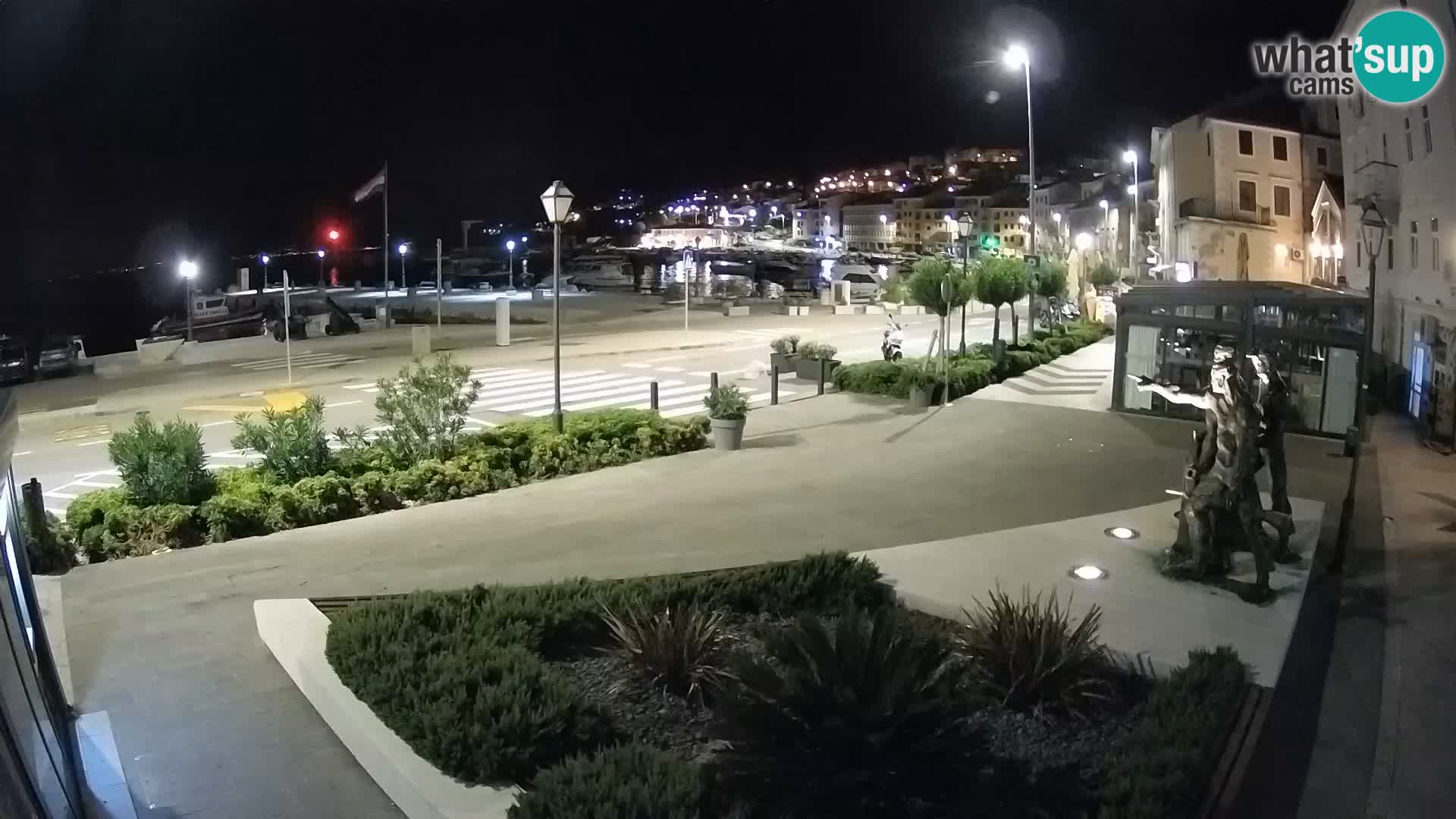 Live-Webcam Senj Riva – direkt am Meer – Kroatien