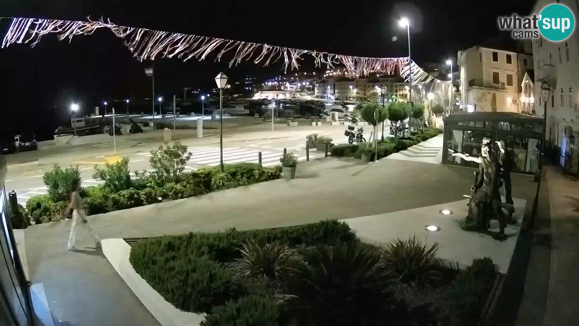 Live webcam Senj riva – seafront – Croatia