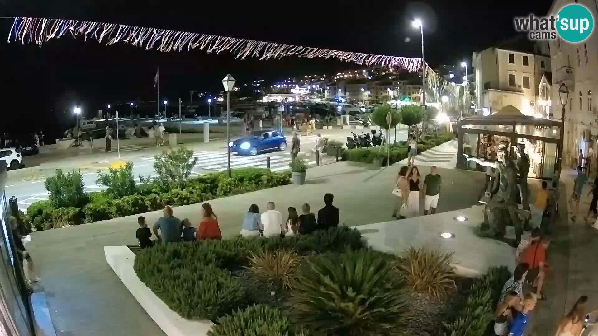 Webcam en vivo Senj riva – paseo marítimo