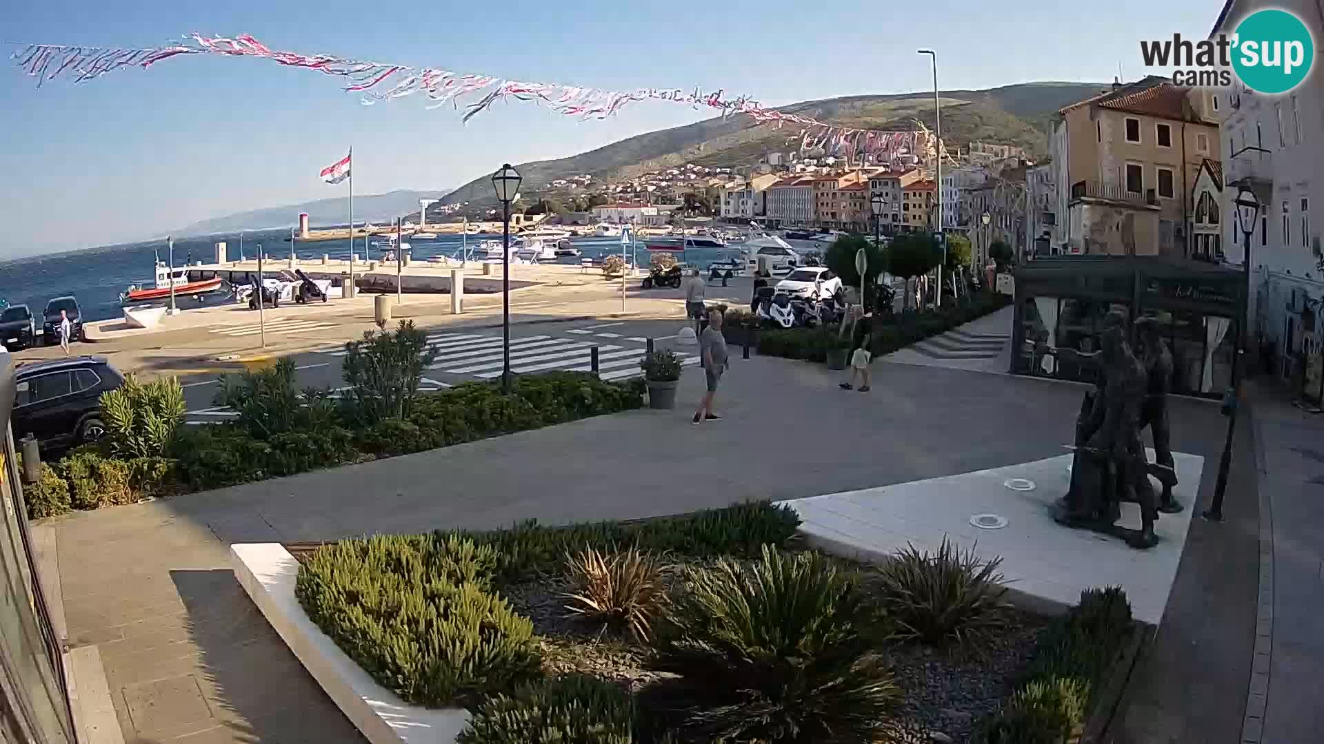 Live webcam Senj riva – seafront – Croatia