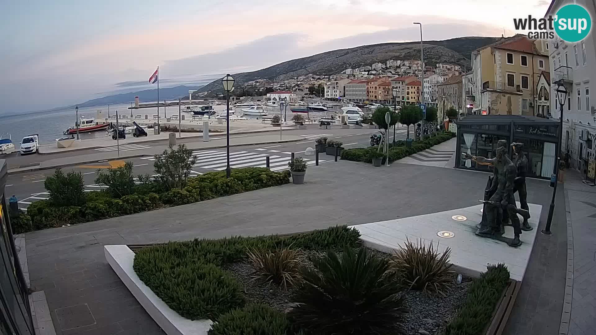 Webcam en vivo Senj riva – paseo marítimo
