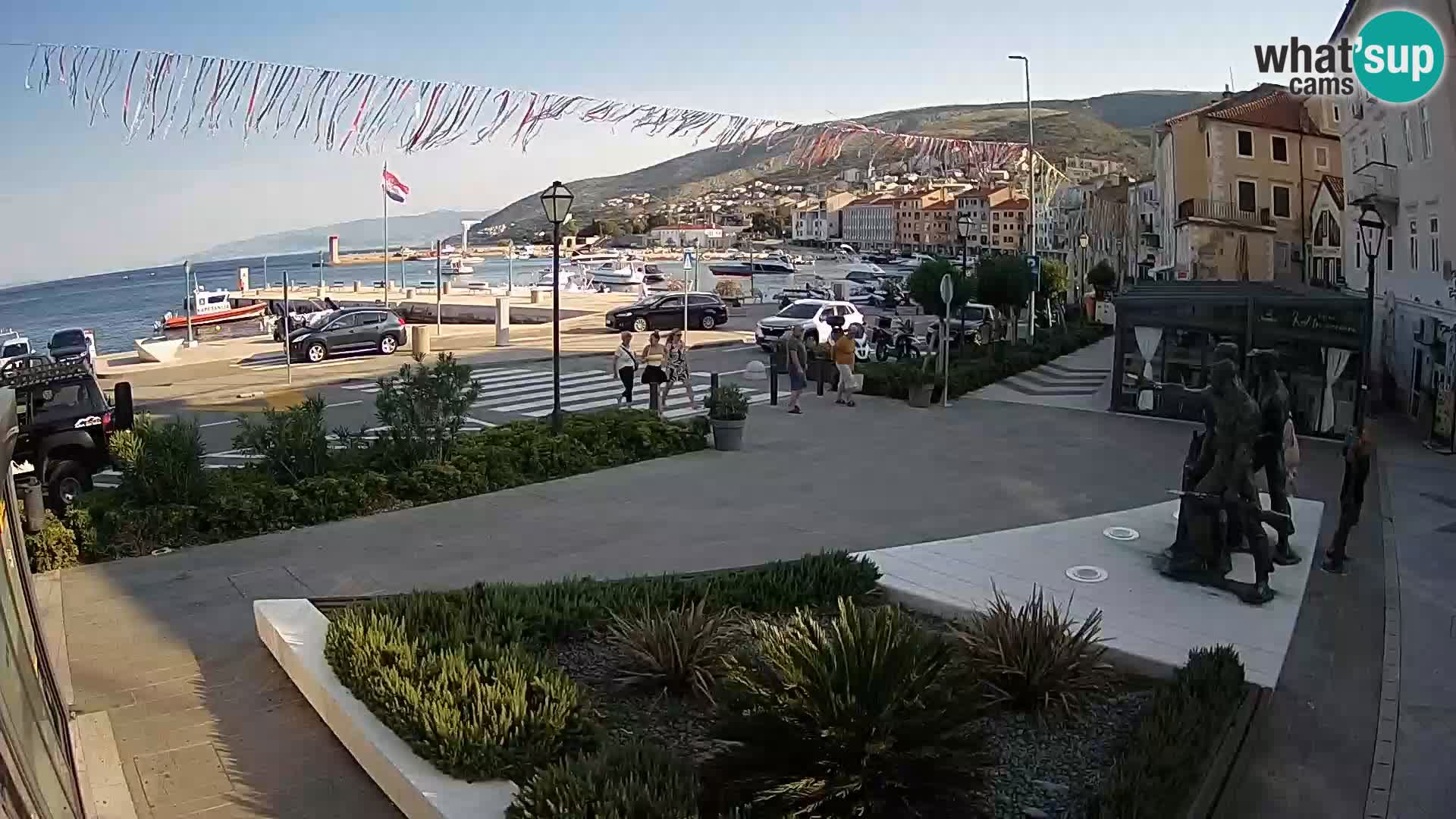 Spletna kamera v živo Senj riva – Hrvaška