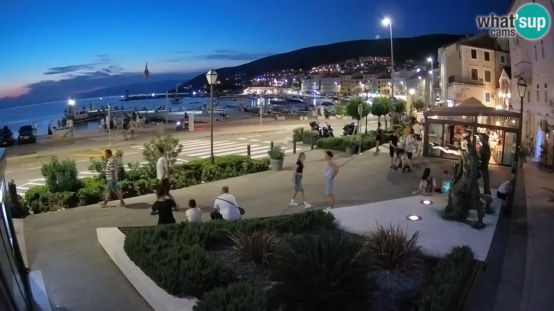 Webcam en direct Senj Riva – front de mer