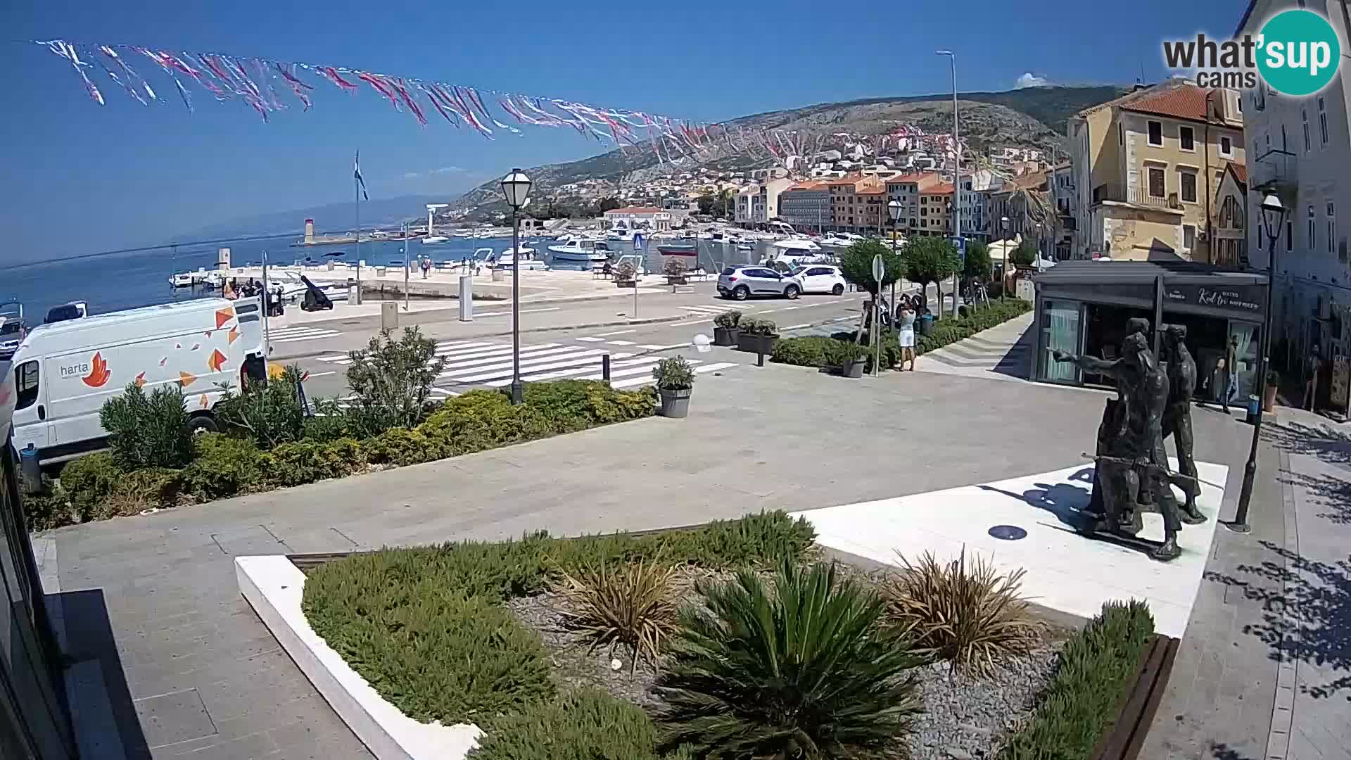 Webcam en direct Senj Riva – front de mer