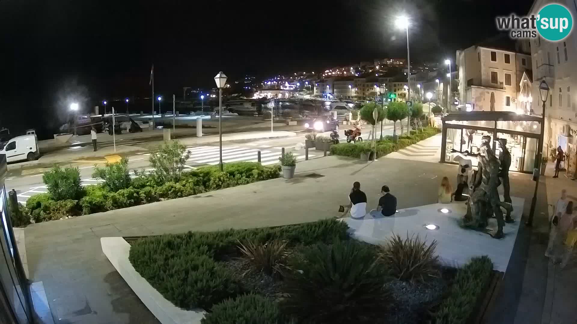 Live webcam Senj riva – seafront – Croatia