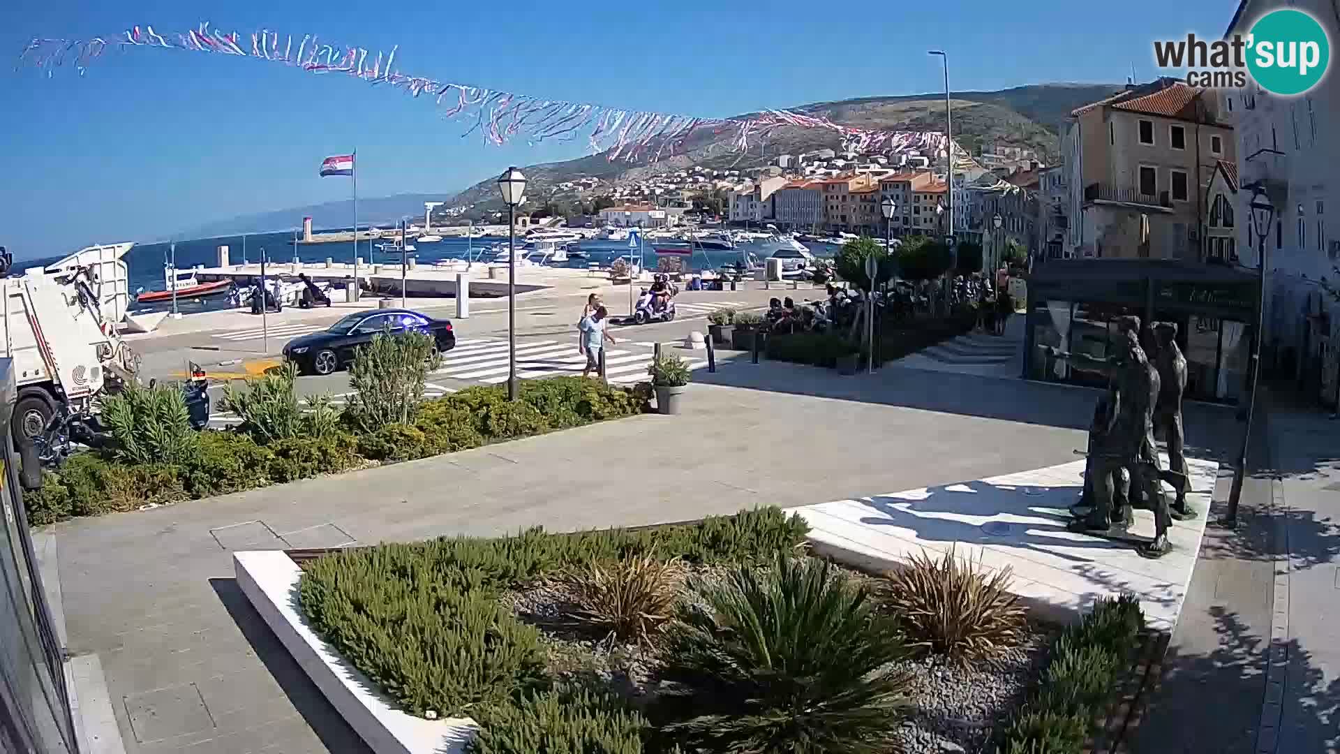 Live webcam Senj riva – seafront – Croatia