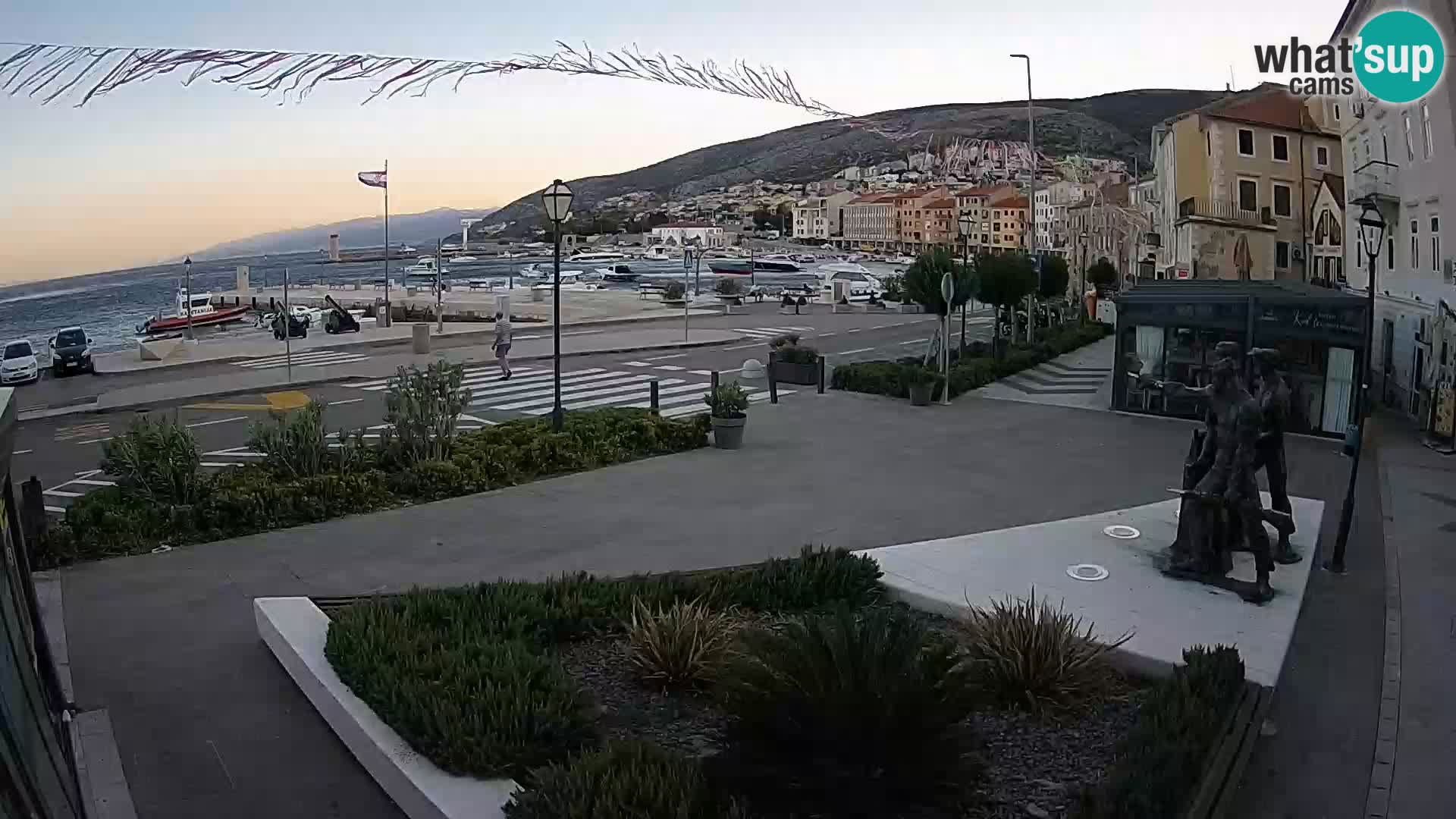 Spletna kamera v živo Senj riva – Hrvaška