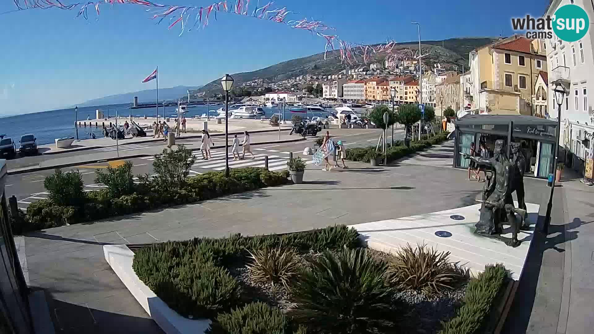 Webcam en direct Senj Riva – front de mer