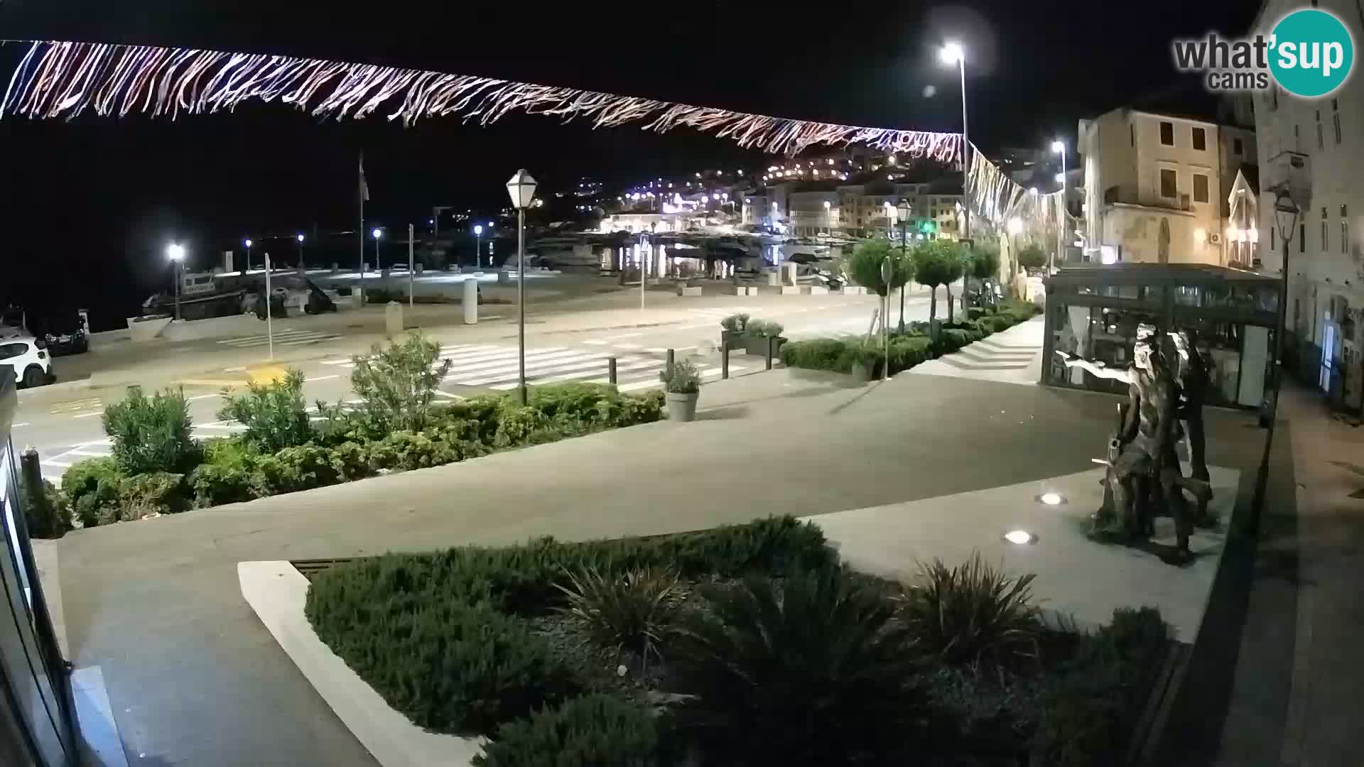 Live webcam Senj riva – seafront – Croatia