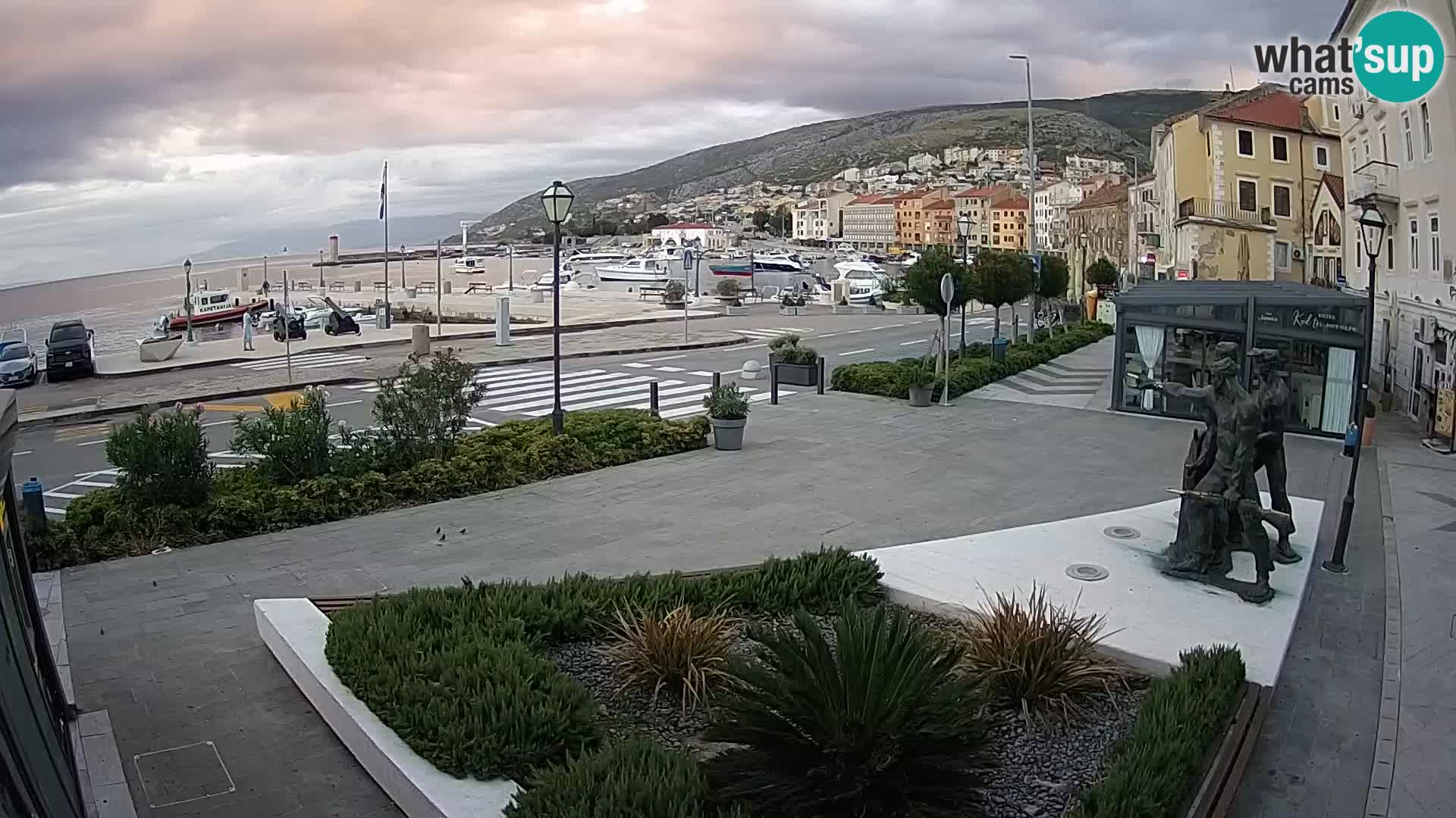 Spletna kamera v živo Senj riva – Hrvaška