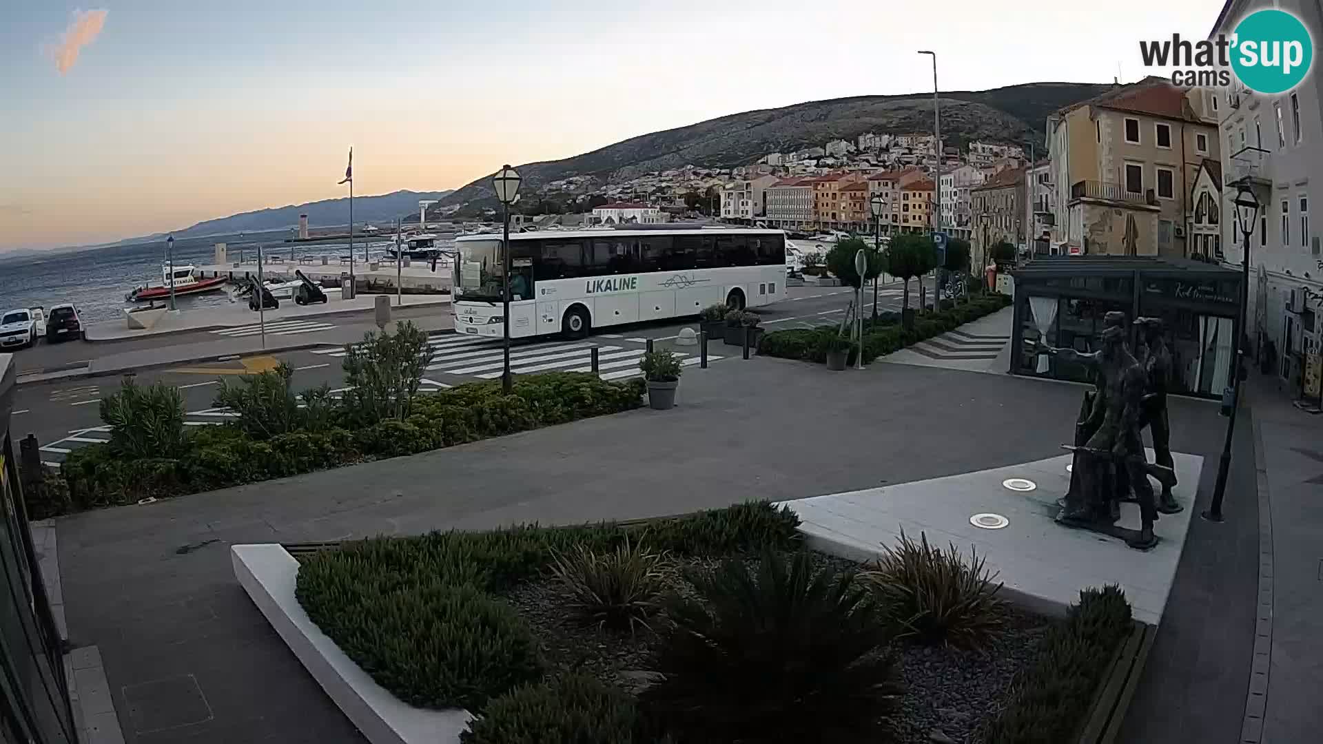 Webcam en vivo Senj riva – paseo marítimo