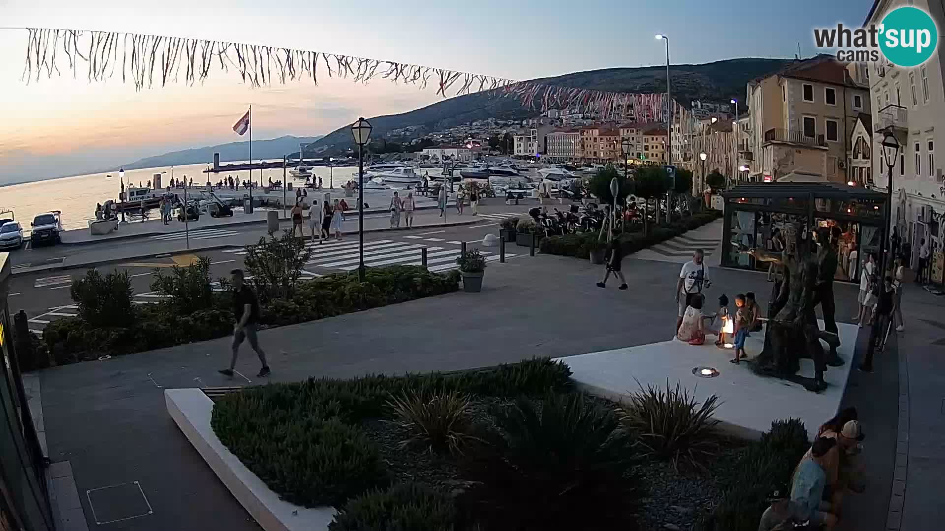 Webcam en direct Senj Riva – front de mer