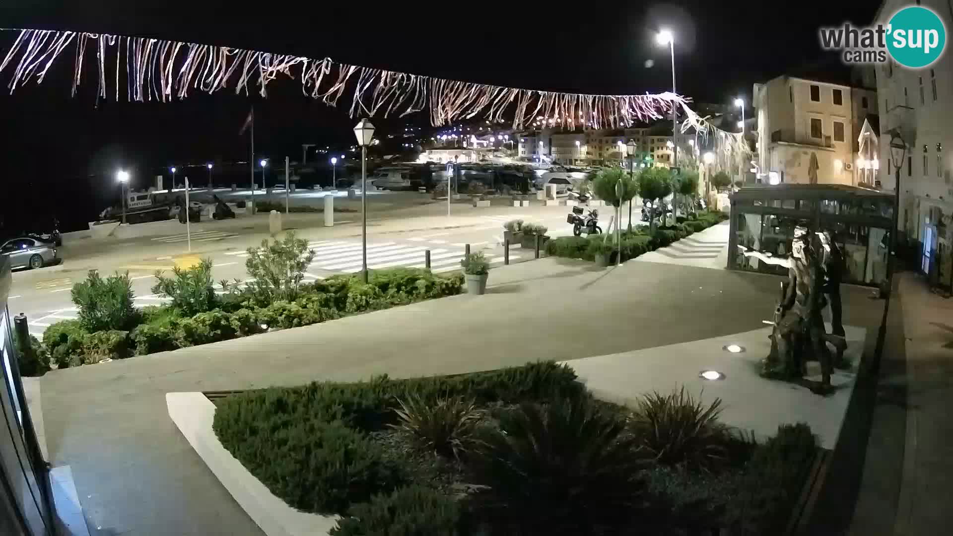 Live-Webcam Senj Riva – direkt am Meer – Kroatien
