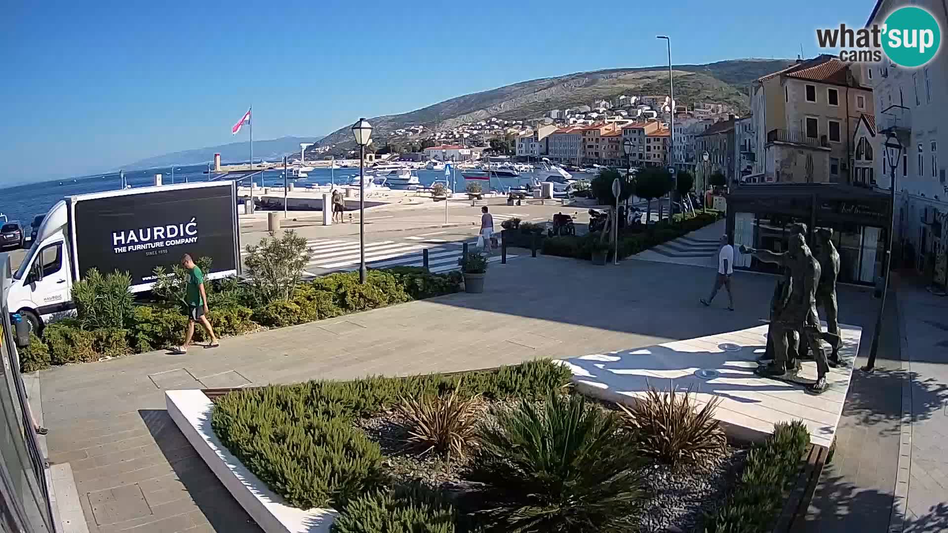 Webcam en vivo Senj riva – paseo marítimo