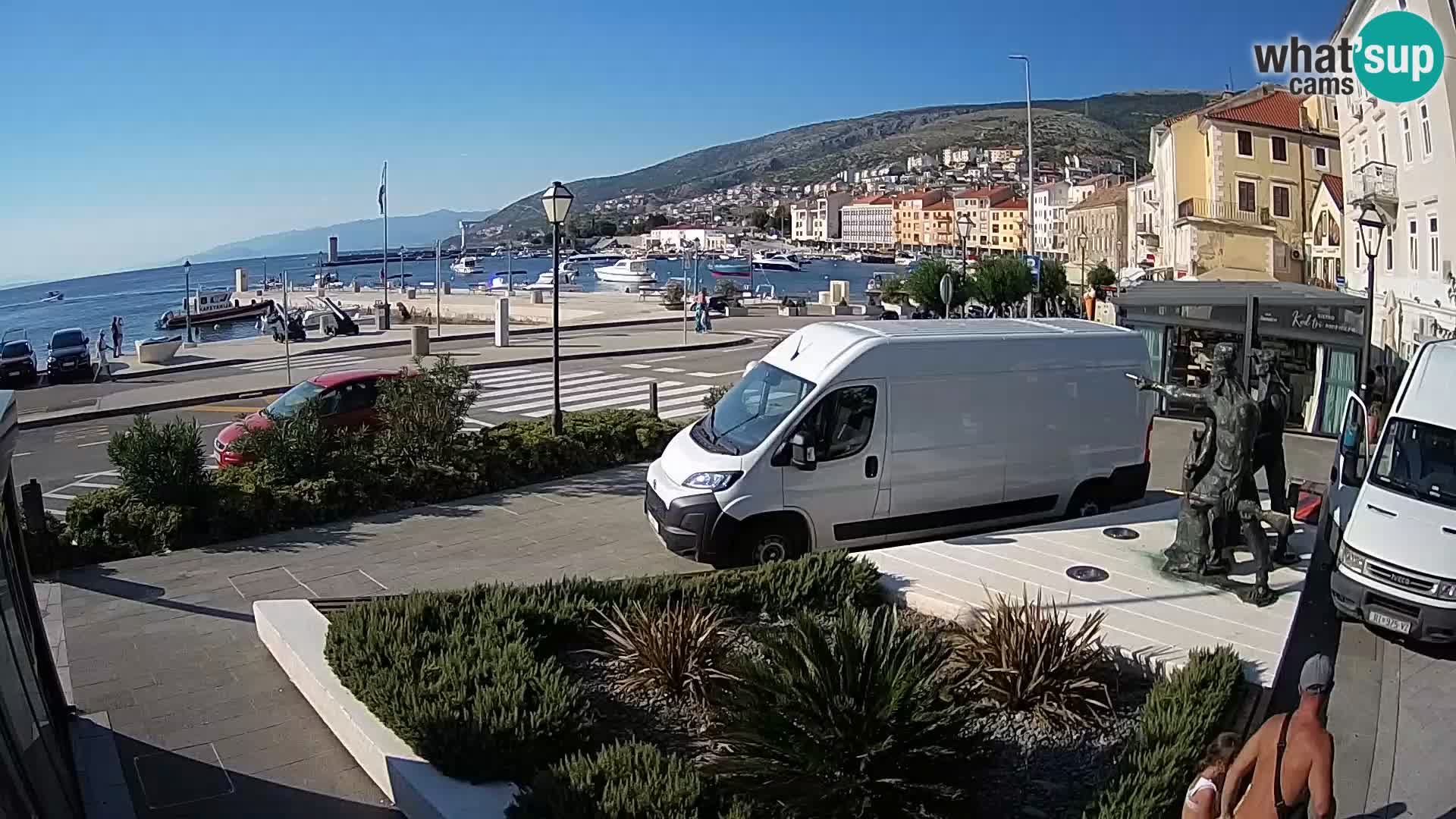 Webcam en vivo Senj riva – paseo marítimo
