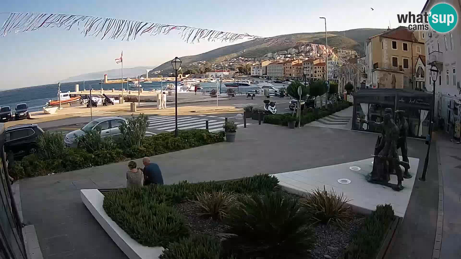 Live webcam Senj riva – fronte mare