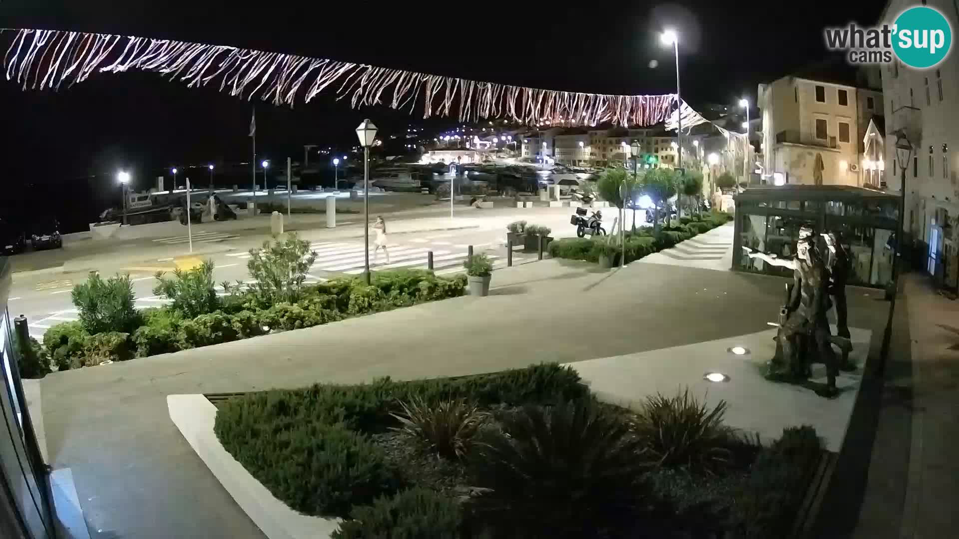 Live-Webcam Senj Riva – direkt am Meer – Kroatien