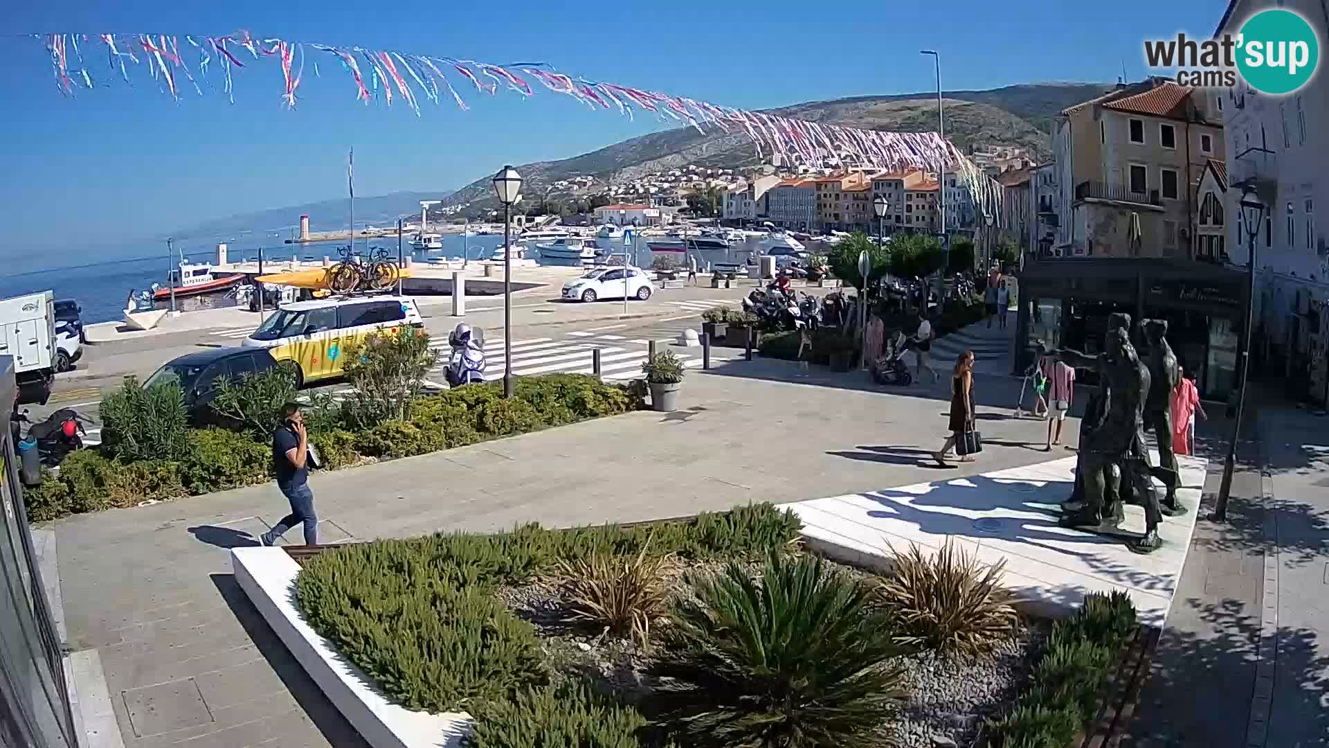 Spletna kamera v živo Senj riva – Hrvaška