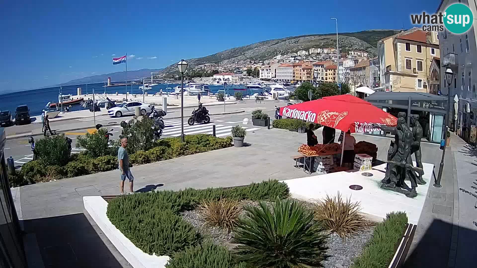 Webcam en direct Senj Riva – front de mer