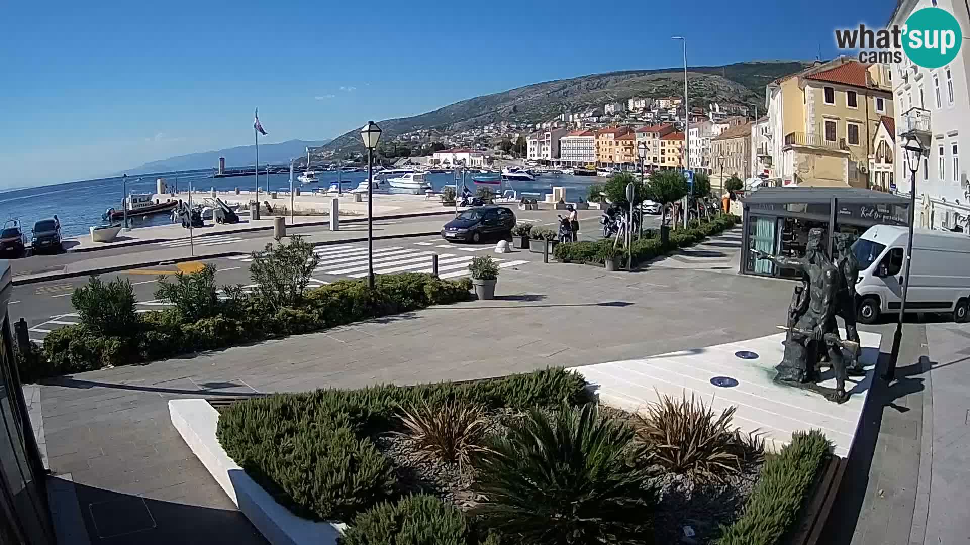 Webcam en direct Senj Riva – front de mer