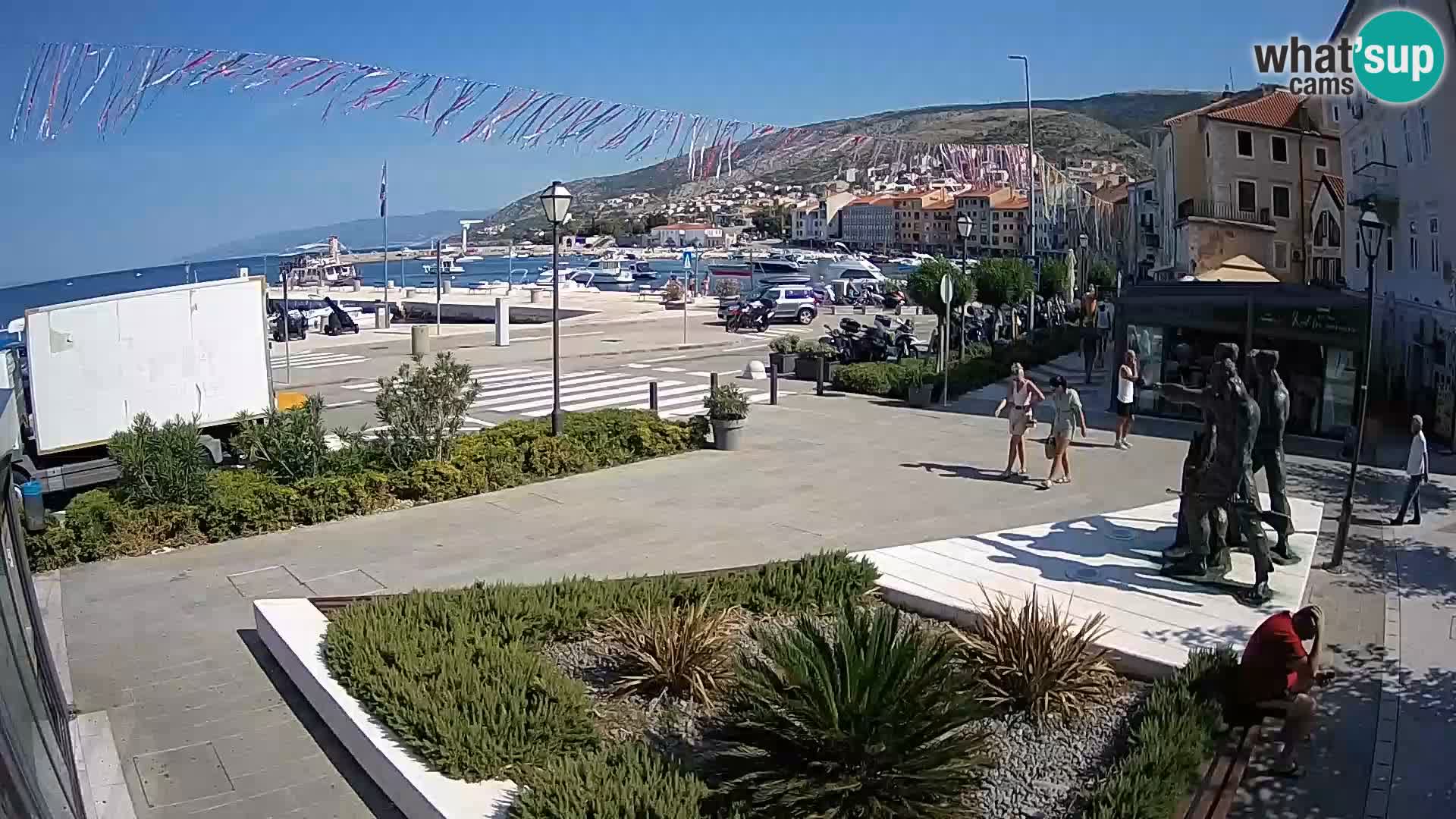 Webcam en vivo Senj riva – paseo marítimo