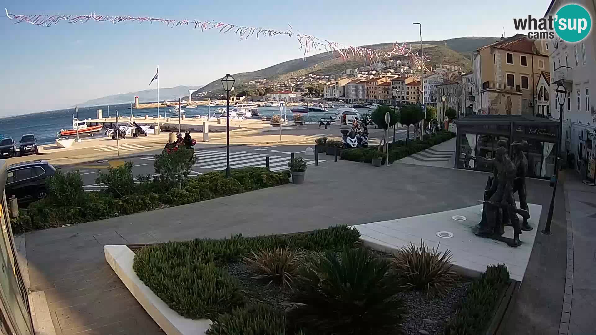 Spletna kamera v živo Senj riva – Hrvaška