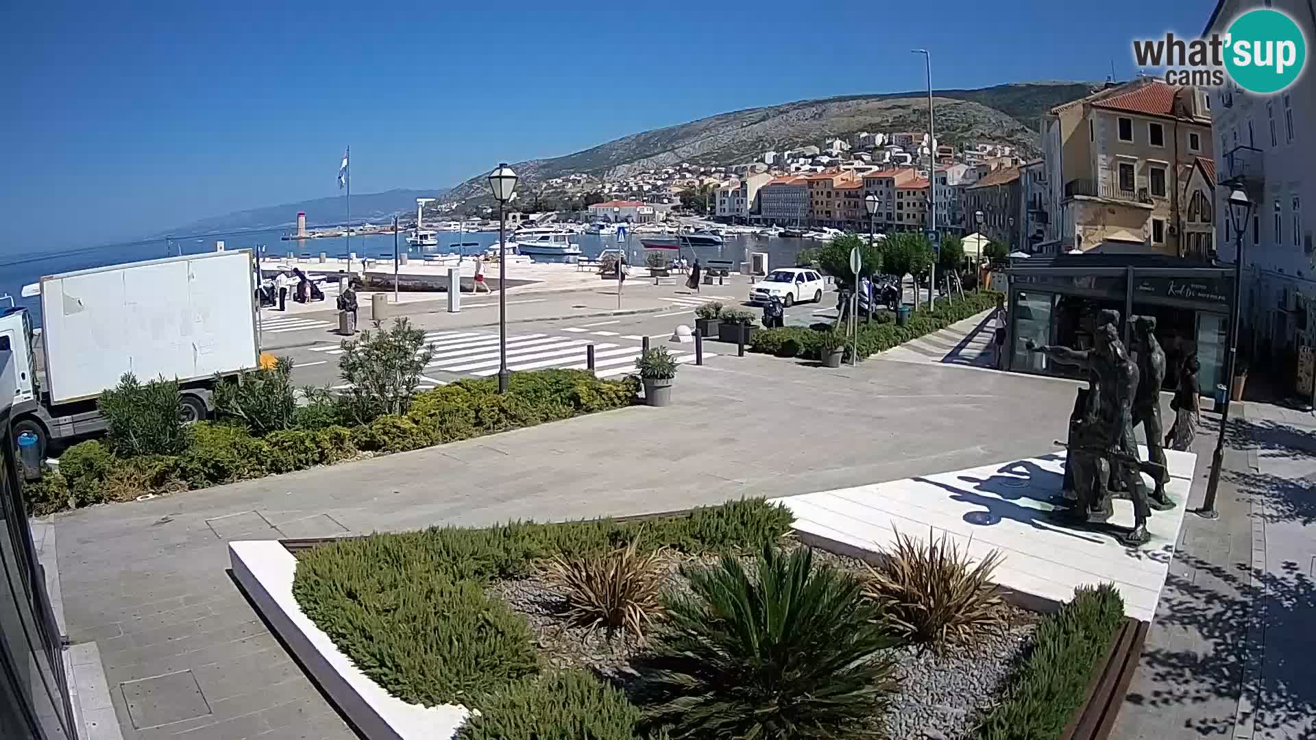 Webcam en vivo Senj riva – paseo marítimo