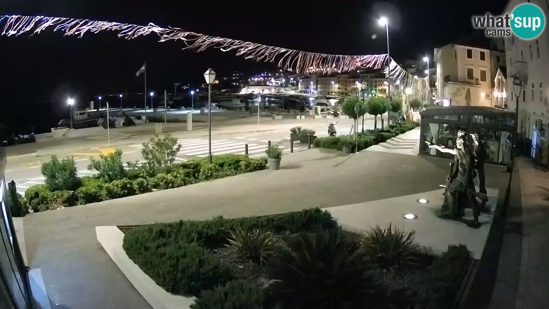 Live webcam Senj riva – seafront – Croatia