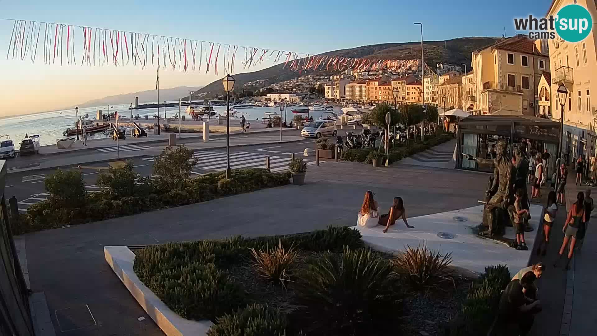 Webcam en vivo Senj riva – paseo marítimo