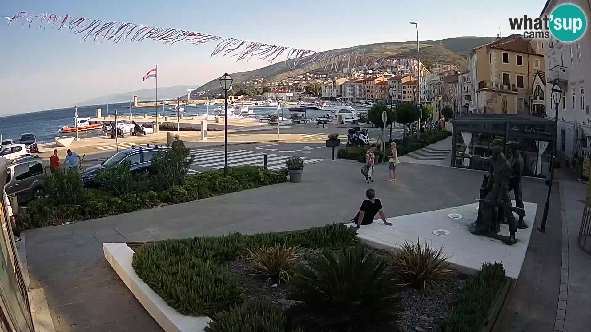 Live webcam Senj riva – seafront – Croatia
