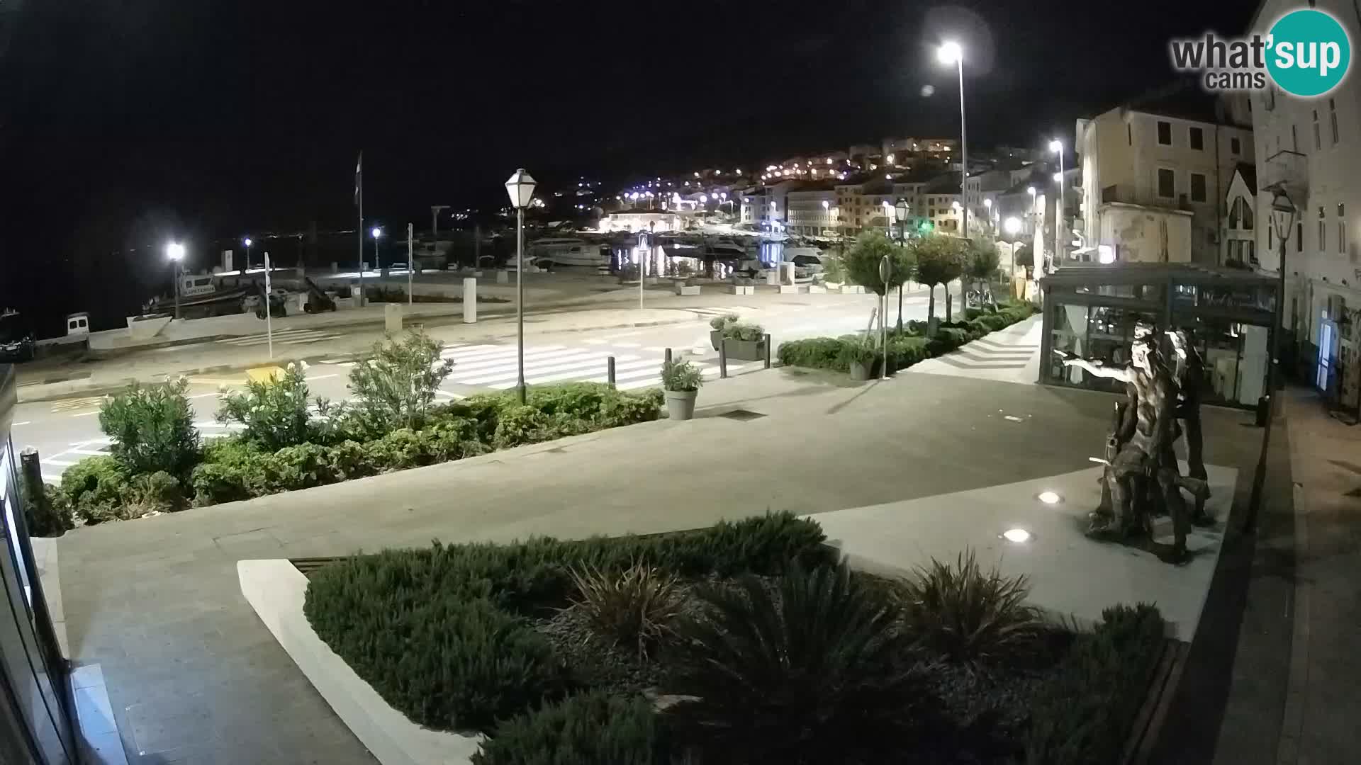 Spletna kamera v živo Senj riva – Hrvaška