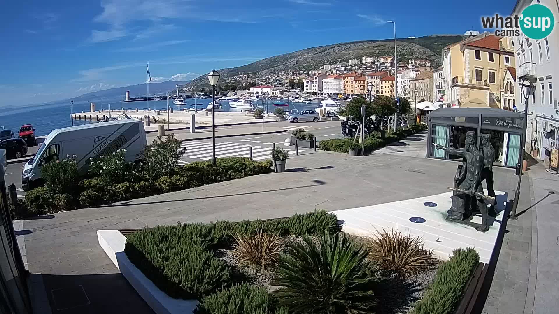 Webcam en vivo Senj riva – paseo marítimo