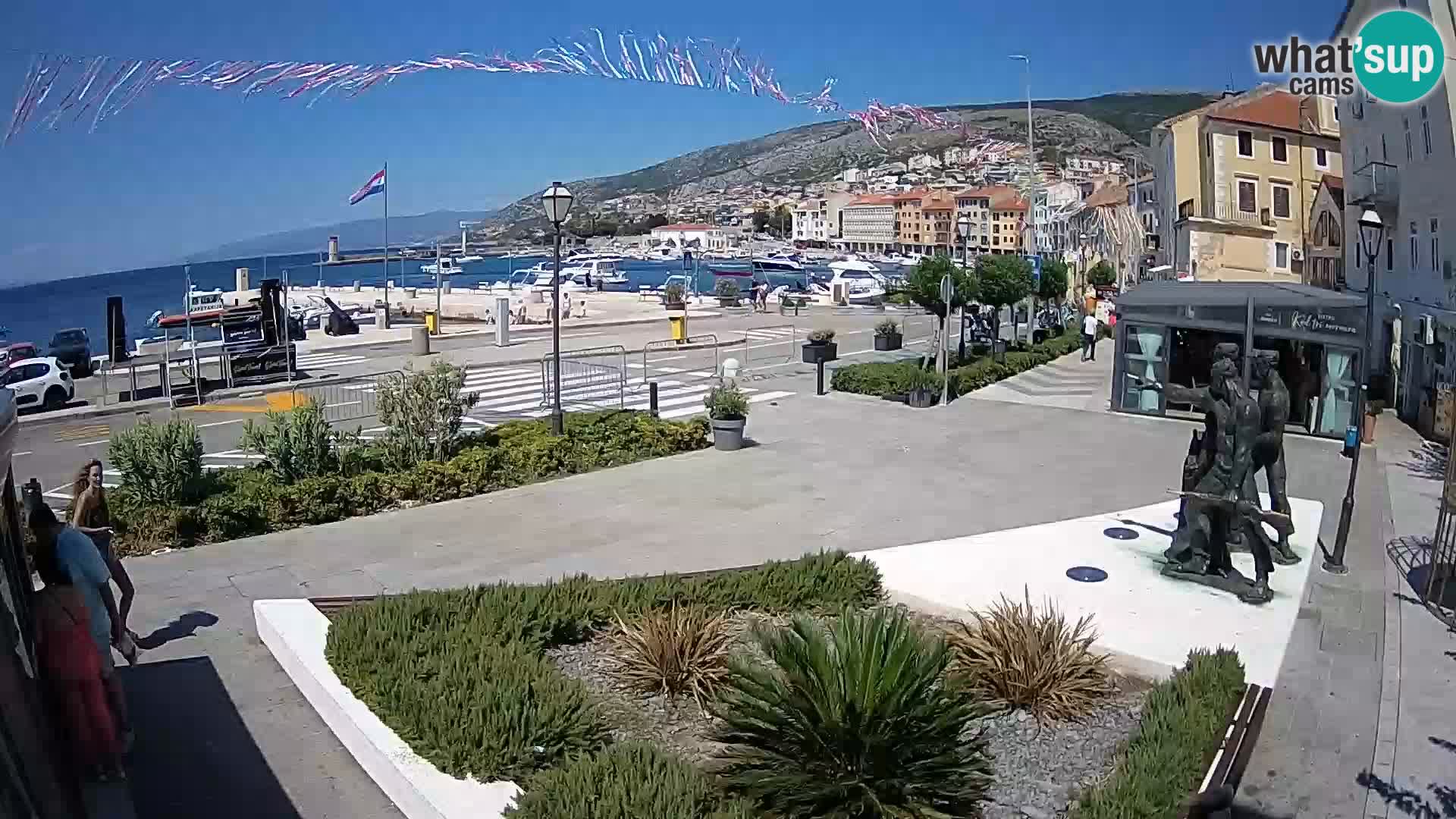 Webcam en vivo Senj riva – paseo marítimo