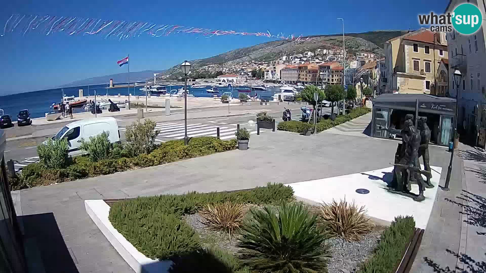 Webcam en vivo Senj riva – paseo marítimo
