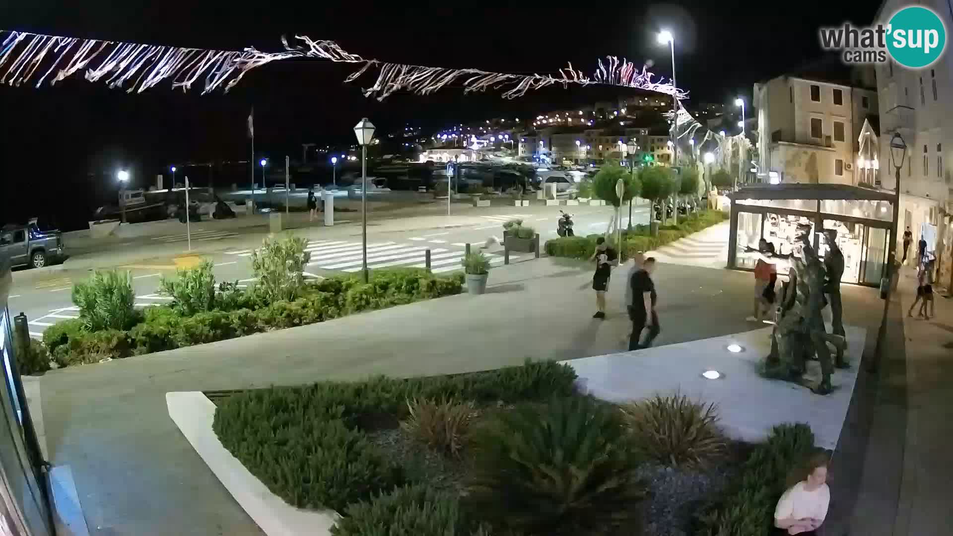 Live webcam Senj riva – seafront – Croatia