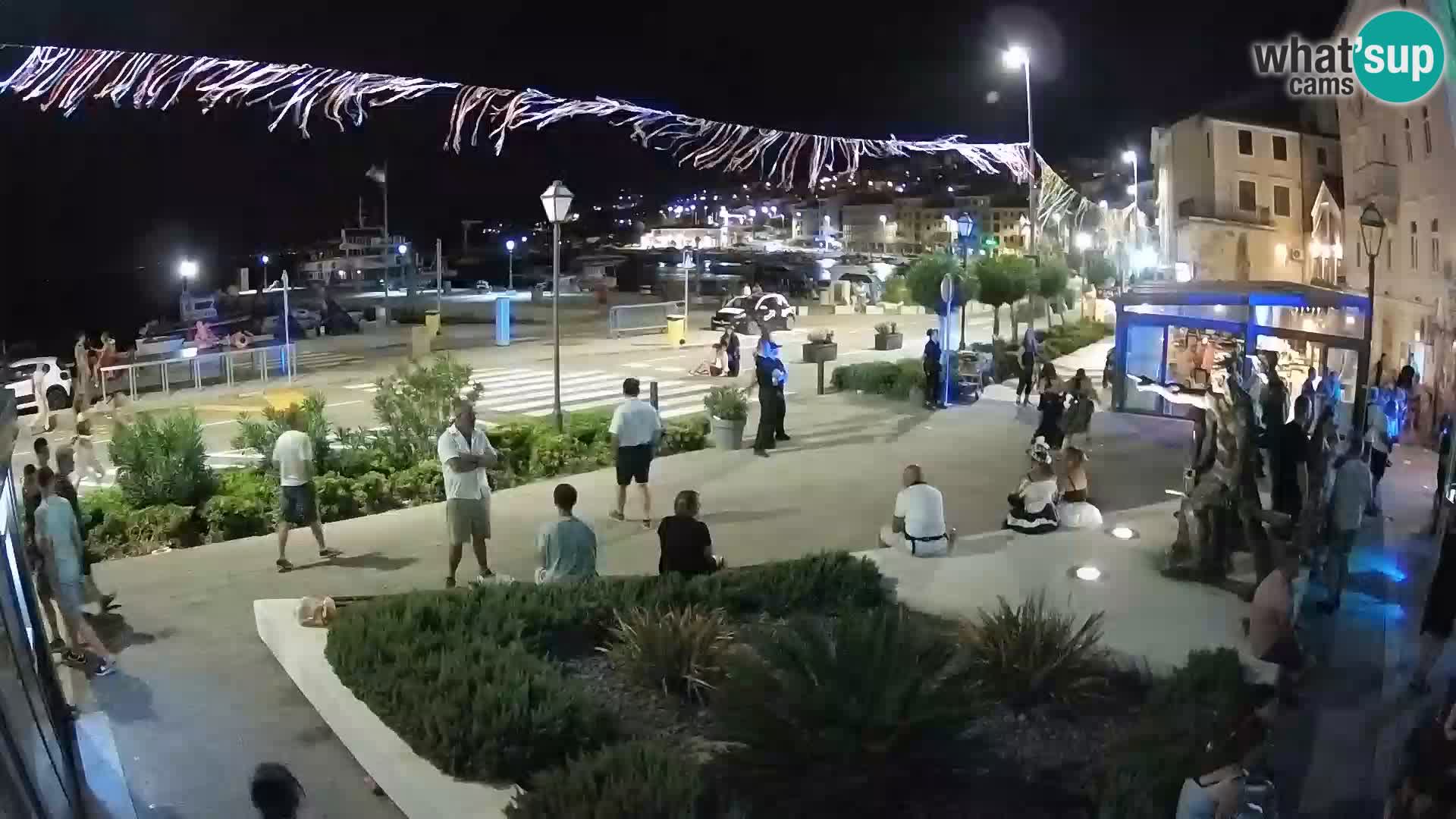 Live webcam Senj riva – seafront – Croatia