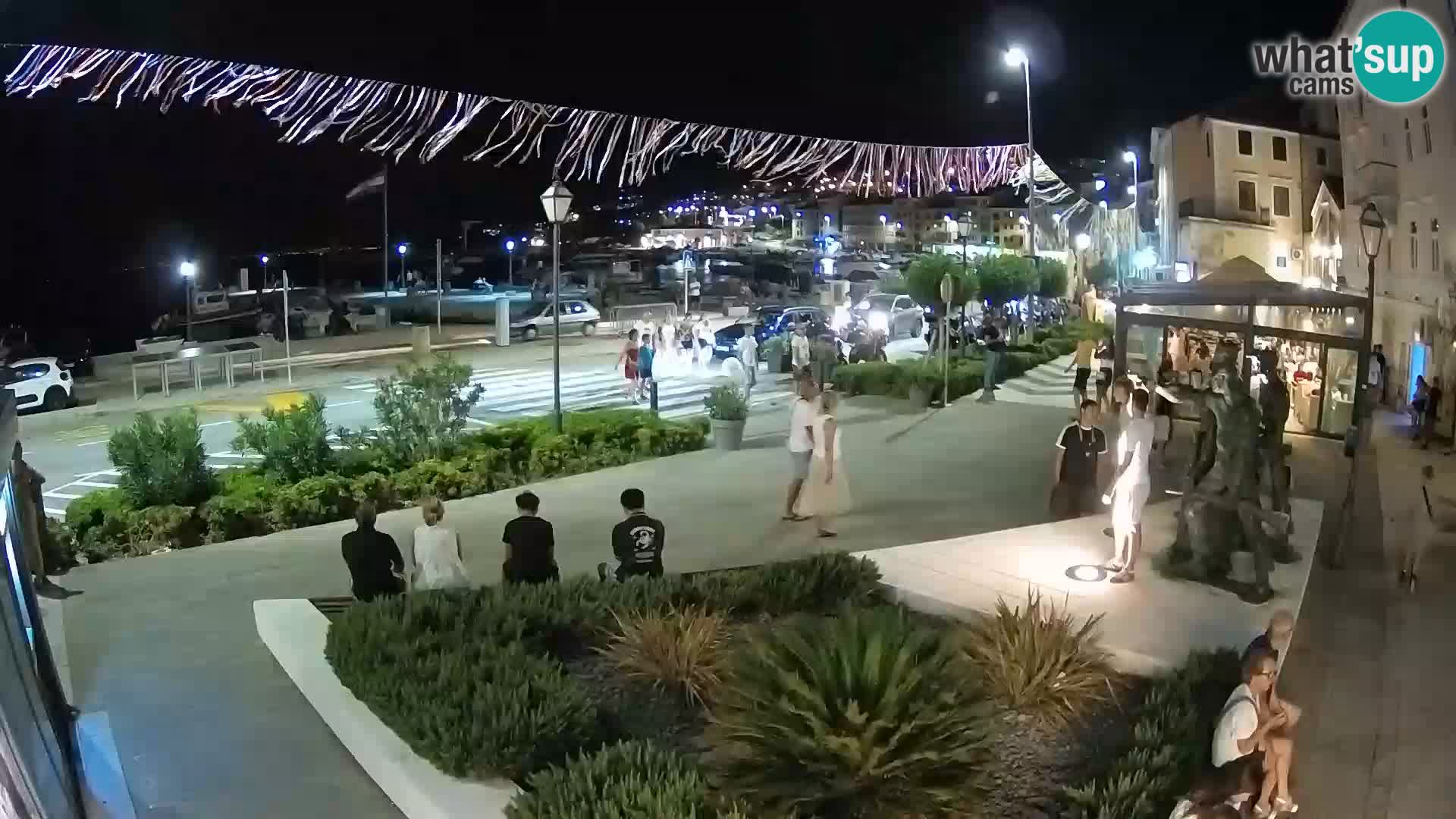 Live webcam Senj riva – seafront – Croatia