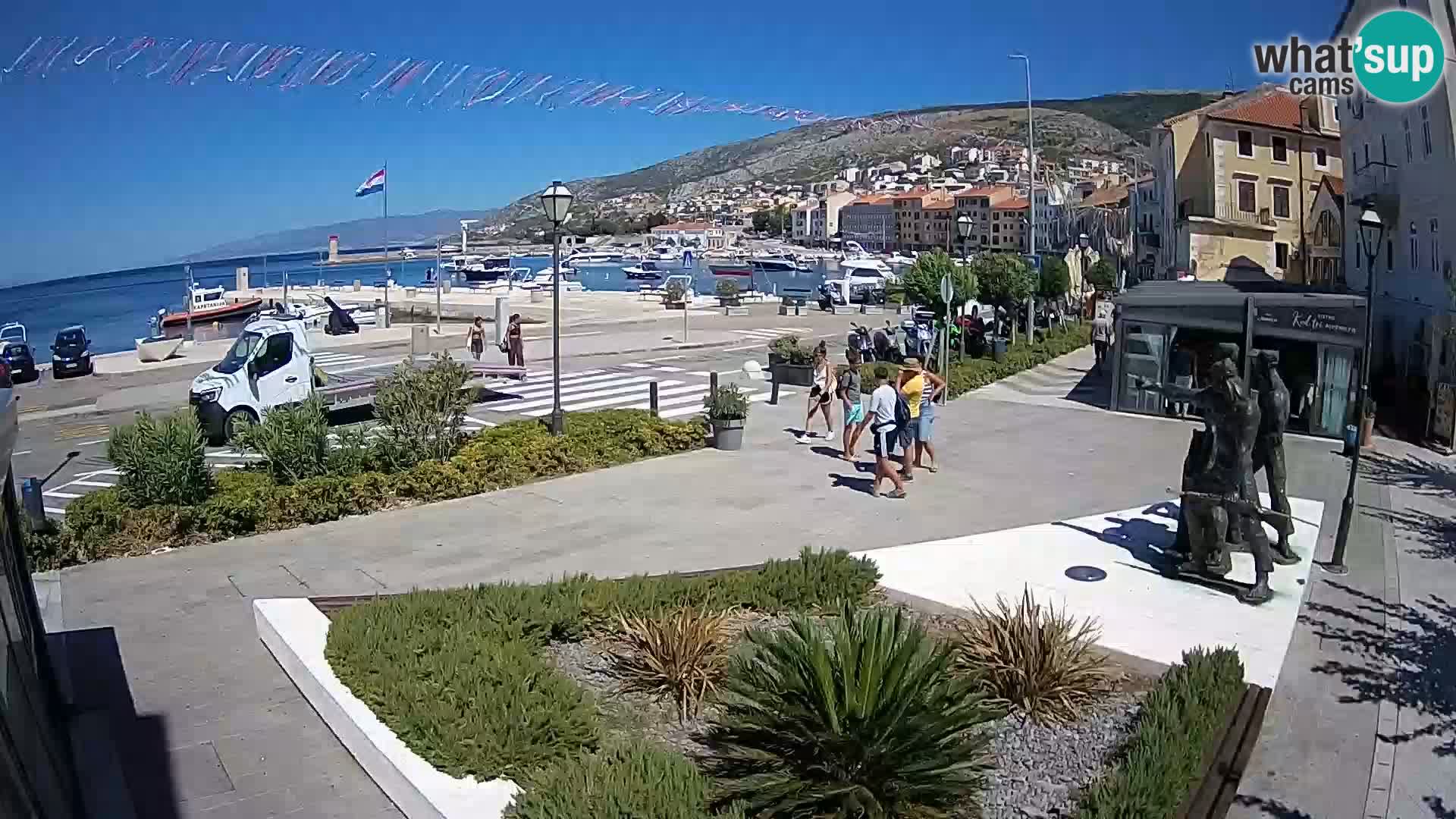 Spletna kamera v živo Senj riva – Hrvaška