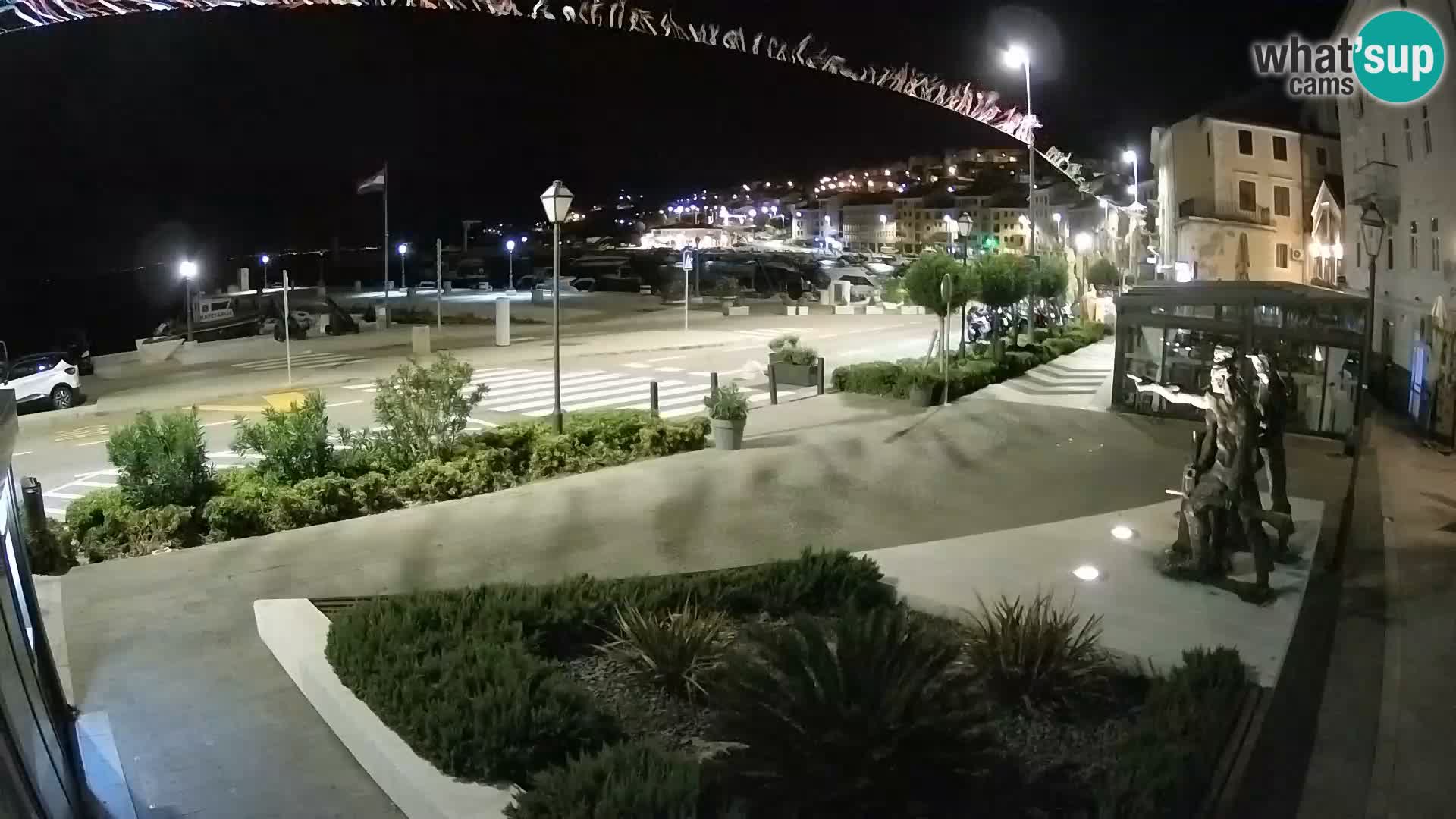 Webcam en vivo Senj riva – paseo marítimo