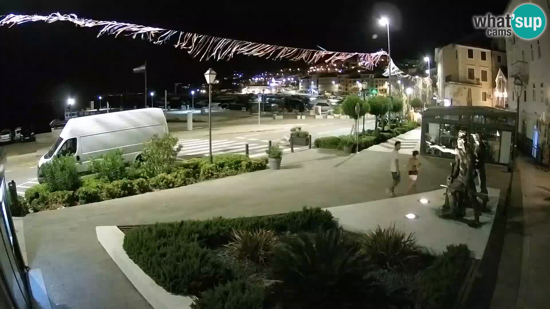 Live webcam Senj riva – seafront – Croatia