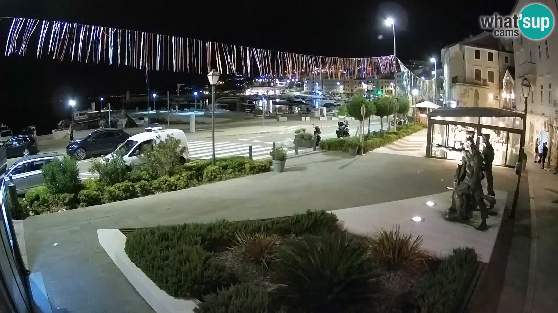 Live webcam Senj riva – seafront – Croatia