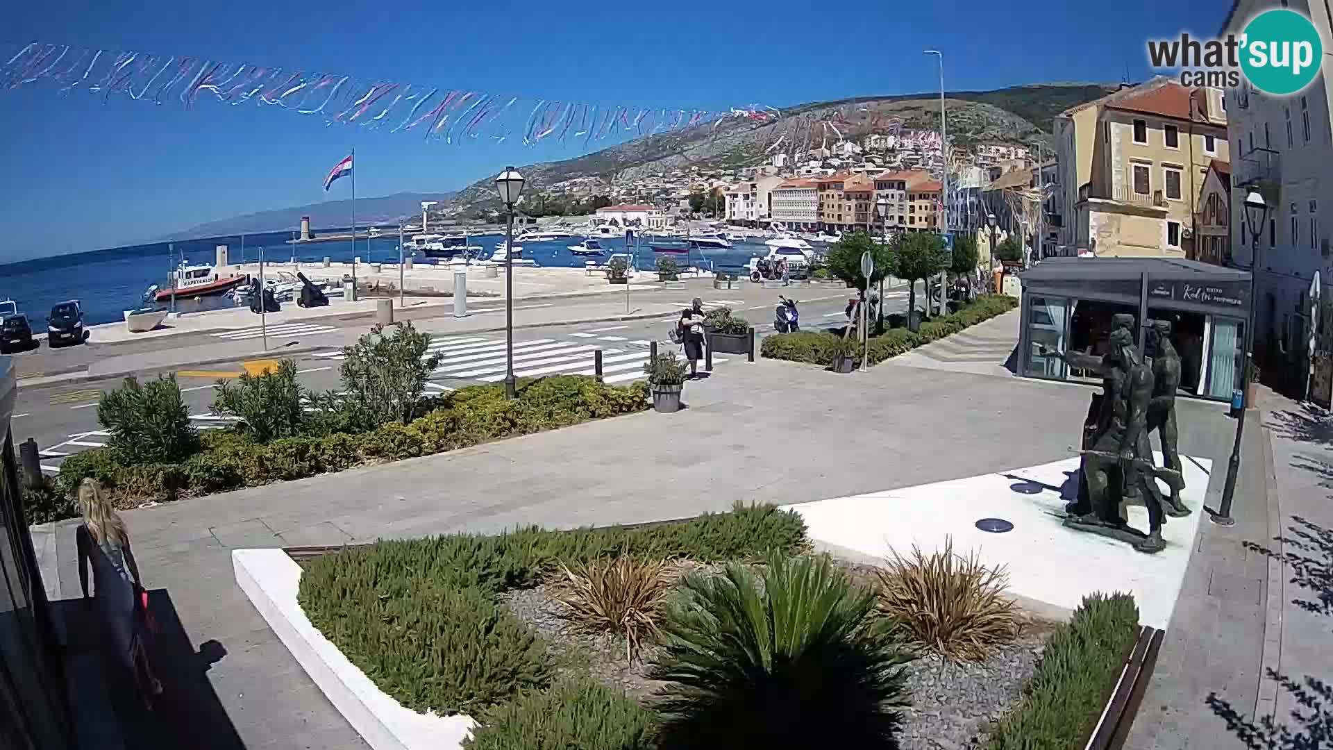 Webcam en vivo Senj riva – paseo marítimo