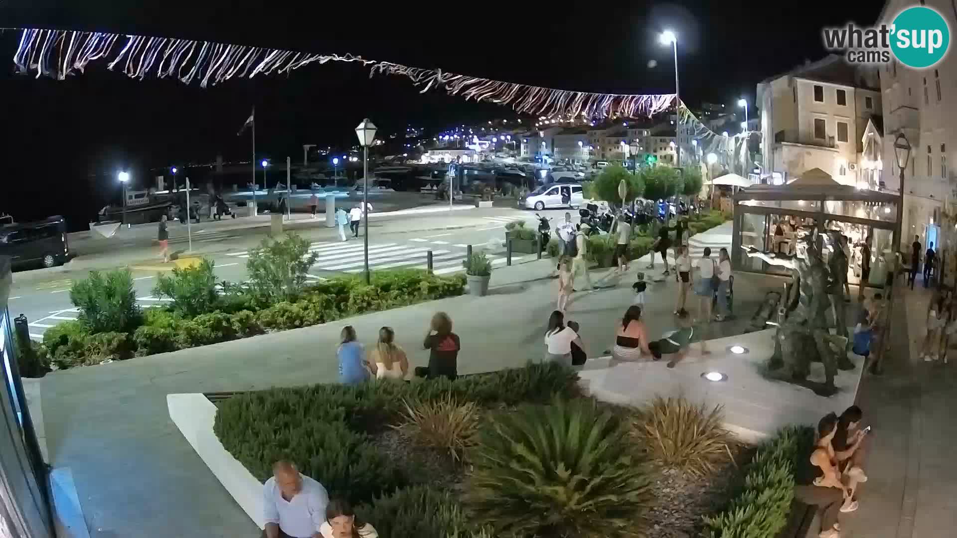 Webcam en direct Senj Riva – front de mer