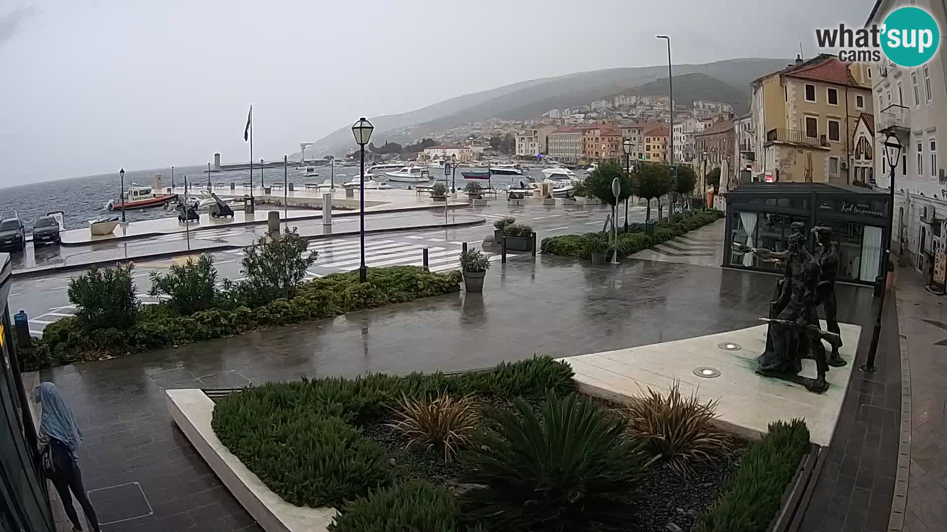 Live webcam Senj riva – seafront – Croatia