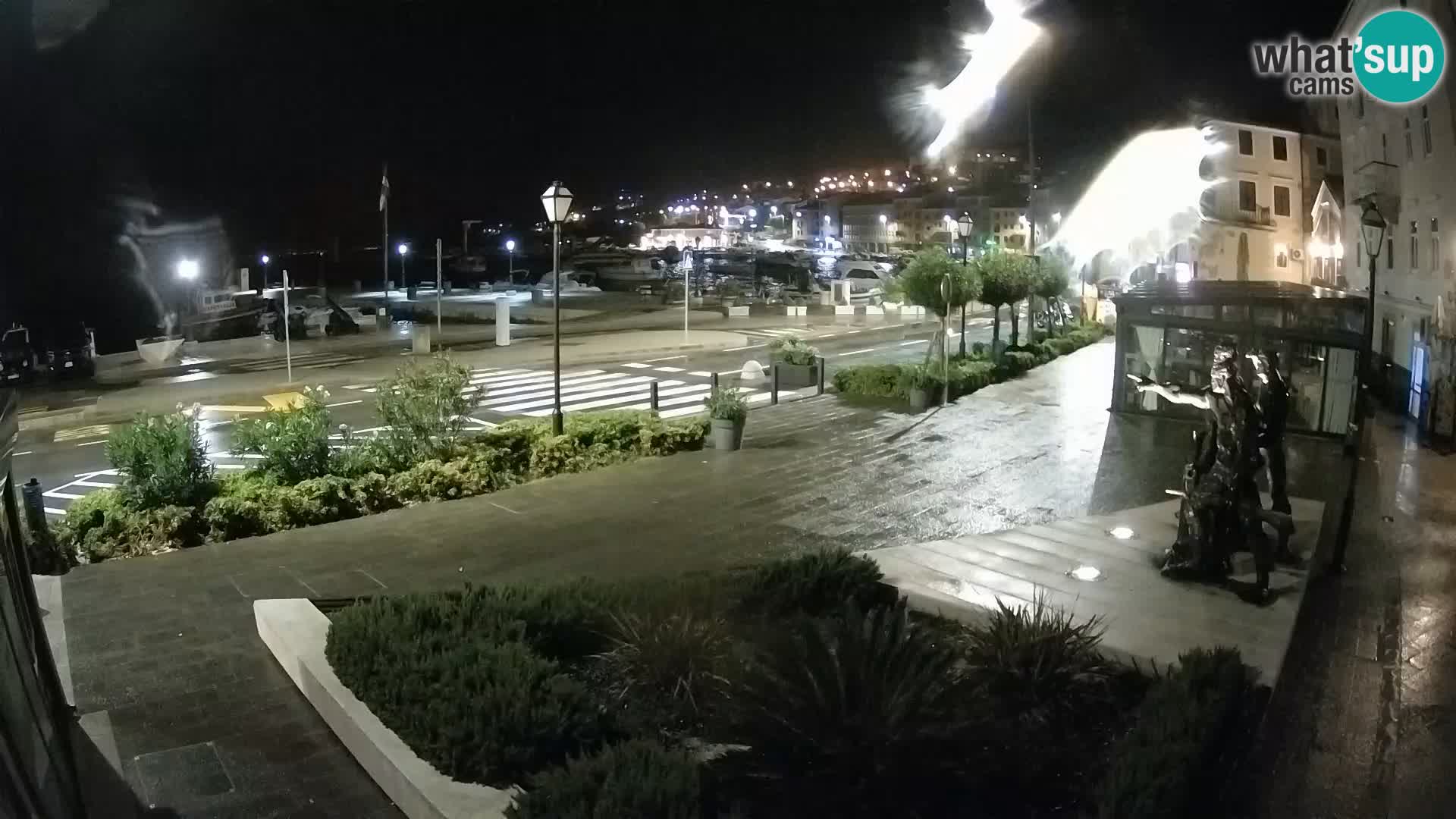 Live webcam Senj riva – seafront – Croatia