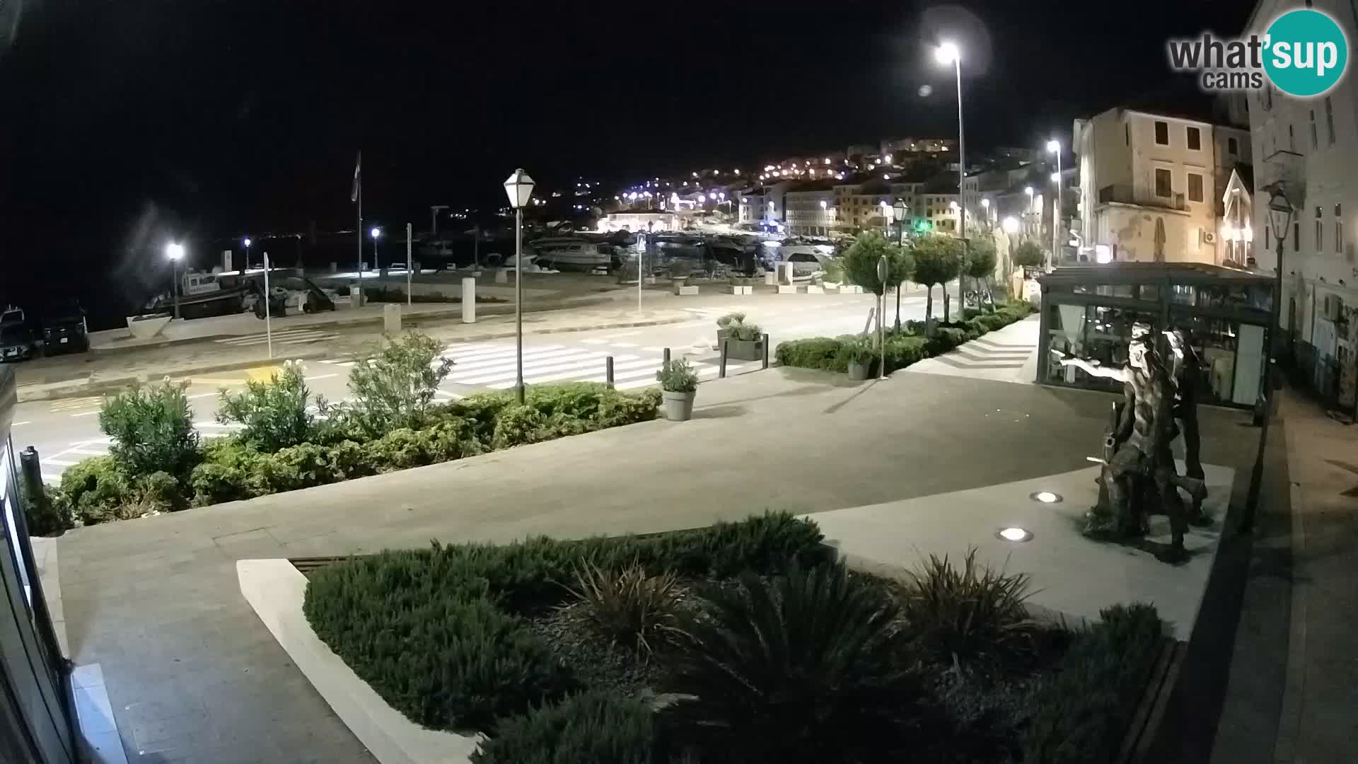 Webcam en vivo Senj riva – paseo marítimo