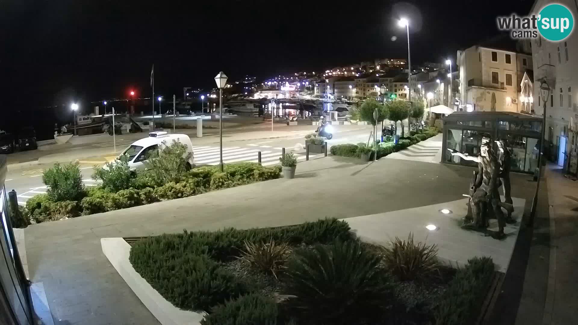 Live webcam Senj riva – seafront – Croatia