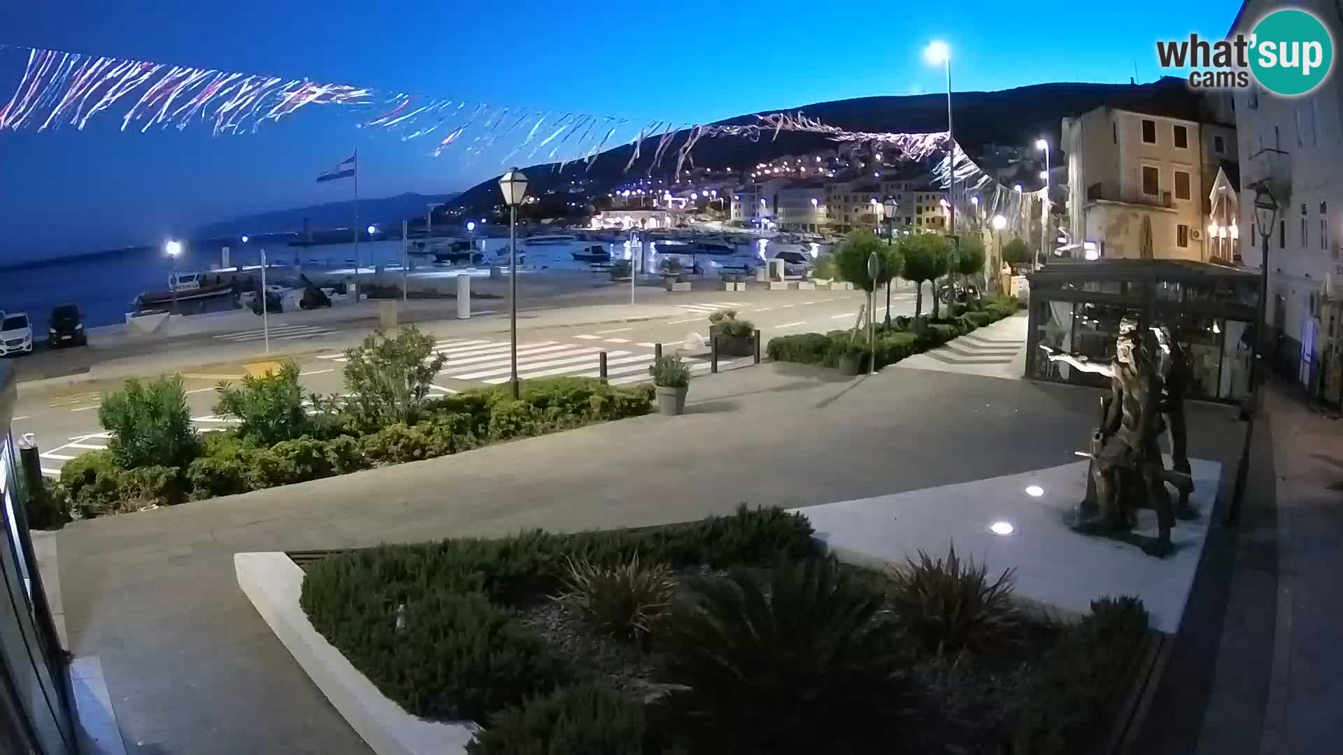 Webcam en vivo Senj riva – paseo marítimo