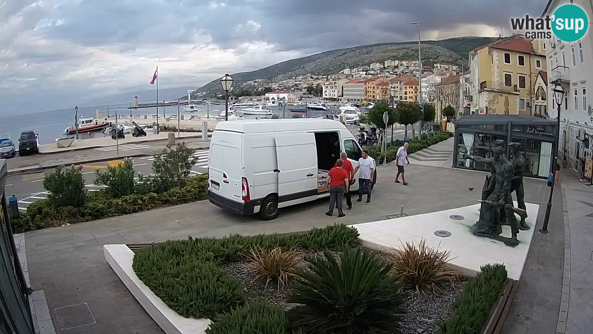 Live-Webcam Senj Riva – direkt am Meer – Kroatien